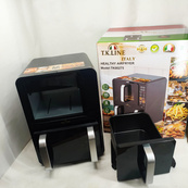 Двухкамерная аэрофритюрница T.K.Line TK00275 12л и 6л мощность 5200Вт + 2000Вт. Изображение №5 Двухкамерная аэрофритюрница T.K.Line TK00275 12л и 6л мощность 5200Вт + 2000Вт. Изображение №5