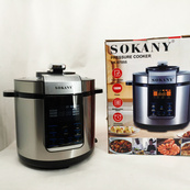 Мультиварка-скороварка-пароварка Sokany SK-07055 7л 3 в 1 Электрическая с таймером 1000Вт. Изображение №4 Мультиварка-скороварка-пароварка Sokany SK-07055 7л 3 в 1 Электрическая с таймером 1000Вт. Изображение №4