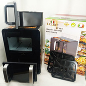 Двухкамерная аэрофритюрница T.K.Line TK00275 12л и 6л мощность 5200Вт + 2000Вт. Изображение №8 Двухкамерная аэрофритюрница T.K.Line TK00275 12л и 6л мощность 5200Вт + 2000Вт. Изображение №8