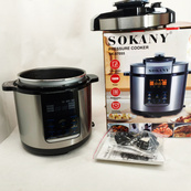 Мультиварка-скороварка-пароварка Sokany SK-07055 7л 3 в 1 Электрическая с таймером 1000Вт. Изображение №10 Мультиварка-скороварка-пароварка Sokany SK-07055 7л 3 в 1 Электрическая с таймером 1000Вт. Изображение №10