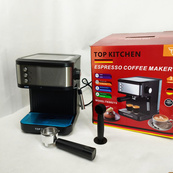 Кавоварка Еспресо Top Kitchen TK00215 ріжкова 1500Вт 1,8л 1-3 чашки еспресо 15 Бар. Зображення №6