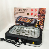 Электрический гриль барбекю Sokany SK-07054 2000Вт настольный бездымный для приготовления мяса и овощей. Изображение №4 Электрический гриль барбекю Sokany SK-07054 2000Вт настольный бездымный для приготовления мяса и овощей. Изображение №4