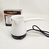 Электрическая турка Sokany SK-219 500мл 500Вт для кофе White. Изображение №3