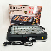 Электрический гриль барбекю Sokany SK-07054 2000Вт настольный бездымный для приготовления мяса и овощей. Изображение №5 Электрический гриль барбекю Sokany SK-07054 2000Вт настольный бездымный для приготовления мяса и овощей. Изображение №5