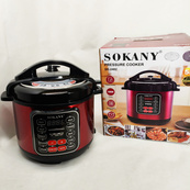 Мультиварка Sokany SK-2402 электрическая скороварка с чашей 5л с антипригарным покрытием 1000Вт. Изображение №3