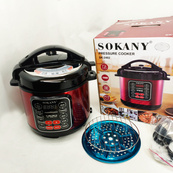 Мультиварка Sokany SK-2402 электрическая скороварка с чашей 5л с антипригарным покрытием 1000Вт. Изображение №8