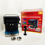 Кофеварка эспрессо Top Kitchen TK00216 1500Вт 15 бар 1.8л с капучинатором, подогревом чашек. Изображение №4 Кофеварка эспрессо Top Kitchen TK00216 1500Вт 15 бар 1.8л с капучинатором, подогревом чашек. Изображение №4