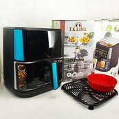 Аэрофритюрница T.K.Line TK00273 12 л с Wi-Fi Tuya Smart, 2 ТЭНами, LED-дисплеем и керамической чашей. Изображение №4