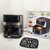 Аерофритюрниця T.K.Line TK00276 9л 5000Вт з сенсорним керуванням LED-дисплеєм і 8 програмами. Зображення №5 Аерофритюрниця T.K.Line TK00276 9л 5000Вт з сенсорним керуванням LED-дисплеєм і 8 програмами. Зображення №5