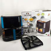 Аэрофритюрница T.K.Line TK00273 12 л с Wi-Fi Tuya Smart, 2 ТЭНами, LED-дисплеем и керамической чашей. Изображение №8