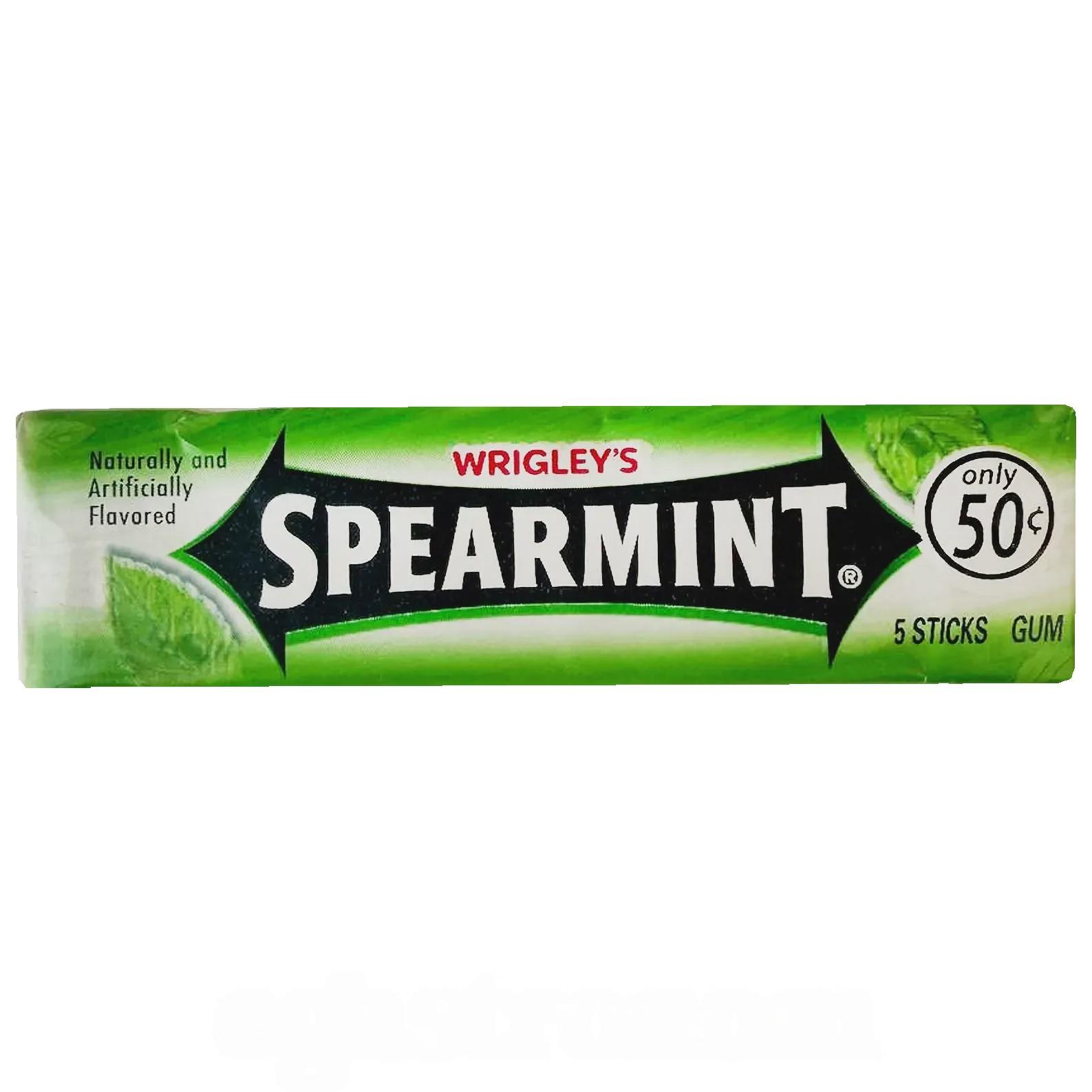 Жувальна гумка м'ята Рігліс Wrigley' Spearmint 5*2,8g Жувальна гумка м'ята Рігліс Wrigley' Spearmint 5*2,8g