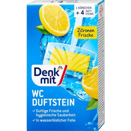 Denkmit Блок WC Duftstein Zitronen-Frische 4шт. Denkmit Блок WC Duftstein Zitronen-Frische 4шт.