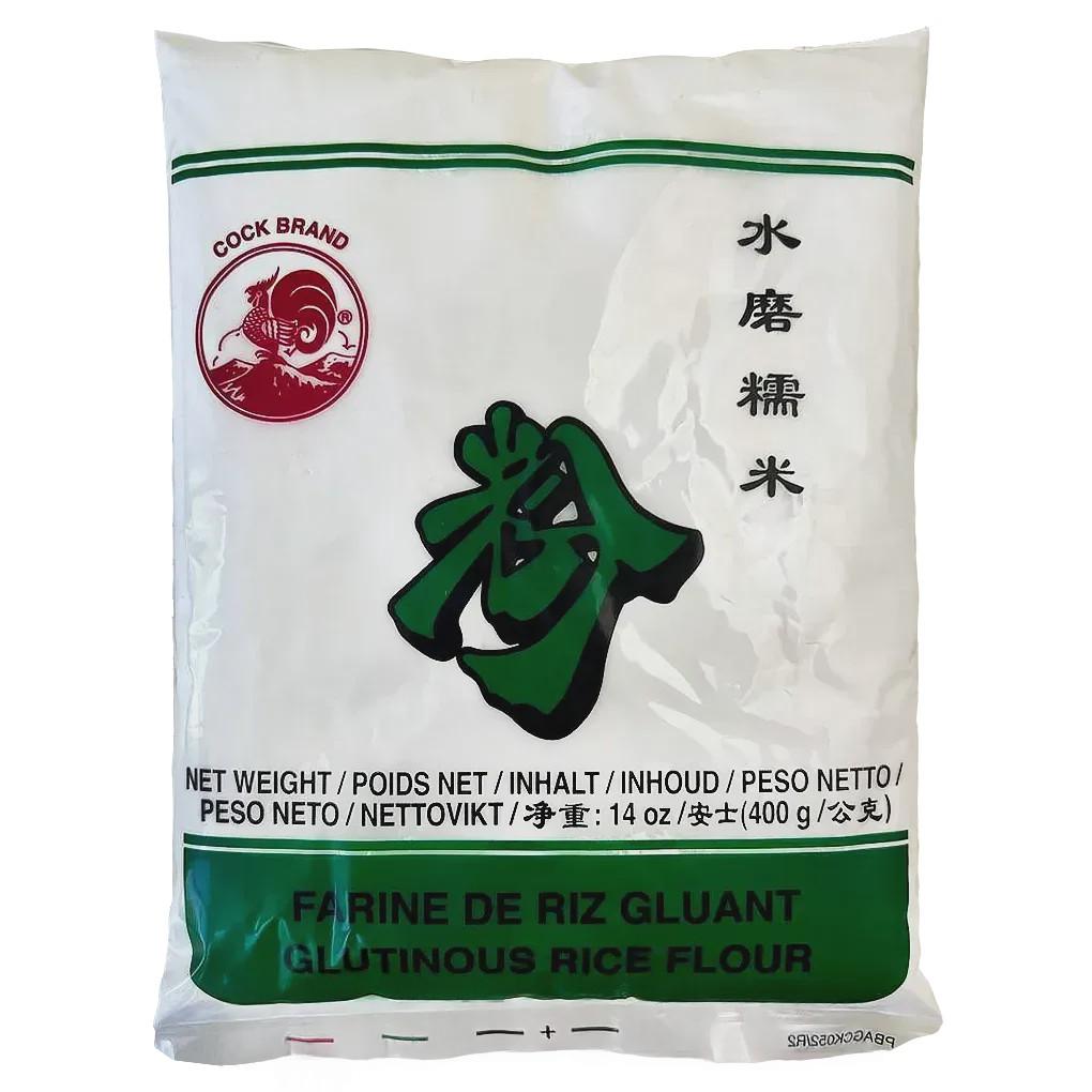 Мука рисовая для моти (без глютена) Кок Бренд Cock Brand 400g Мука рисовая для моти (без глютена) Кок Бренд Cock Brand 400g