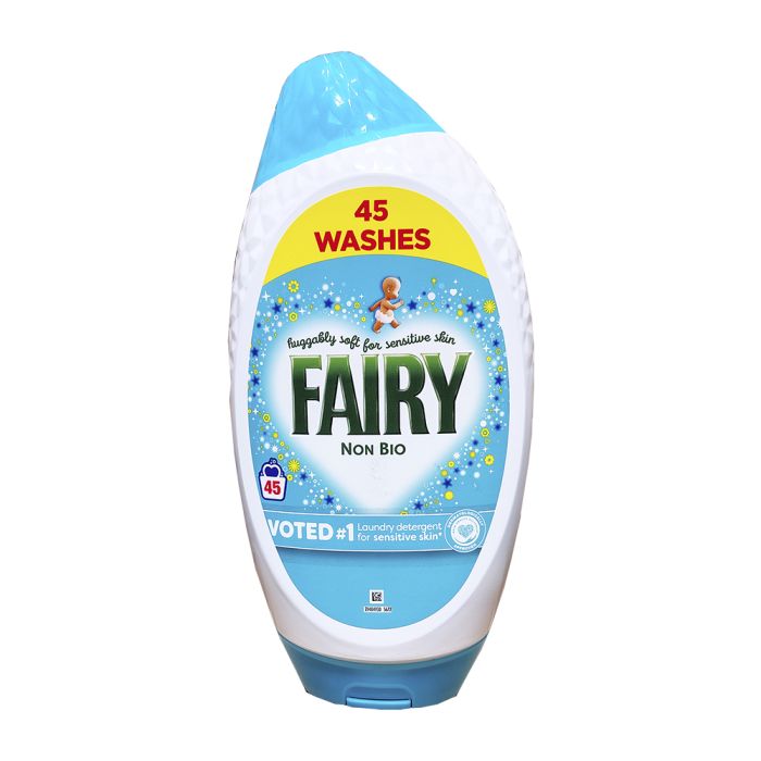 Гель для прання дитячих речей Fairy Non Bio 45 прань 1.485 л Гель для прання дитячих речей Fairy Non Bio 45 прань 1.485 л