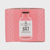 Коктейль безалкогольный розовый джин-тоник Сер Джеймс 101 Sir.James 101 pink gin tonic 250ml. Изображение №3