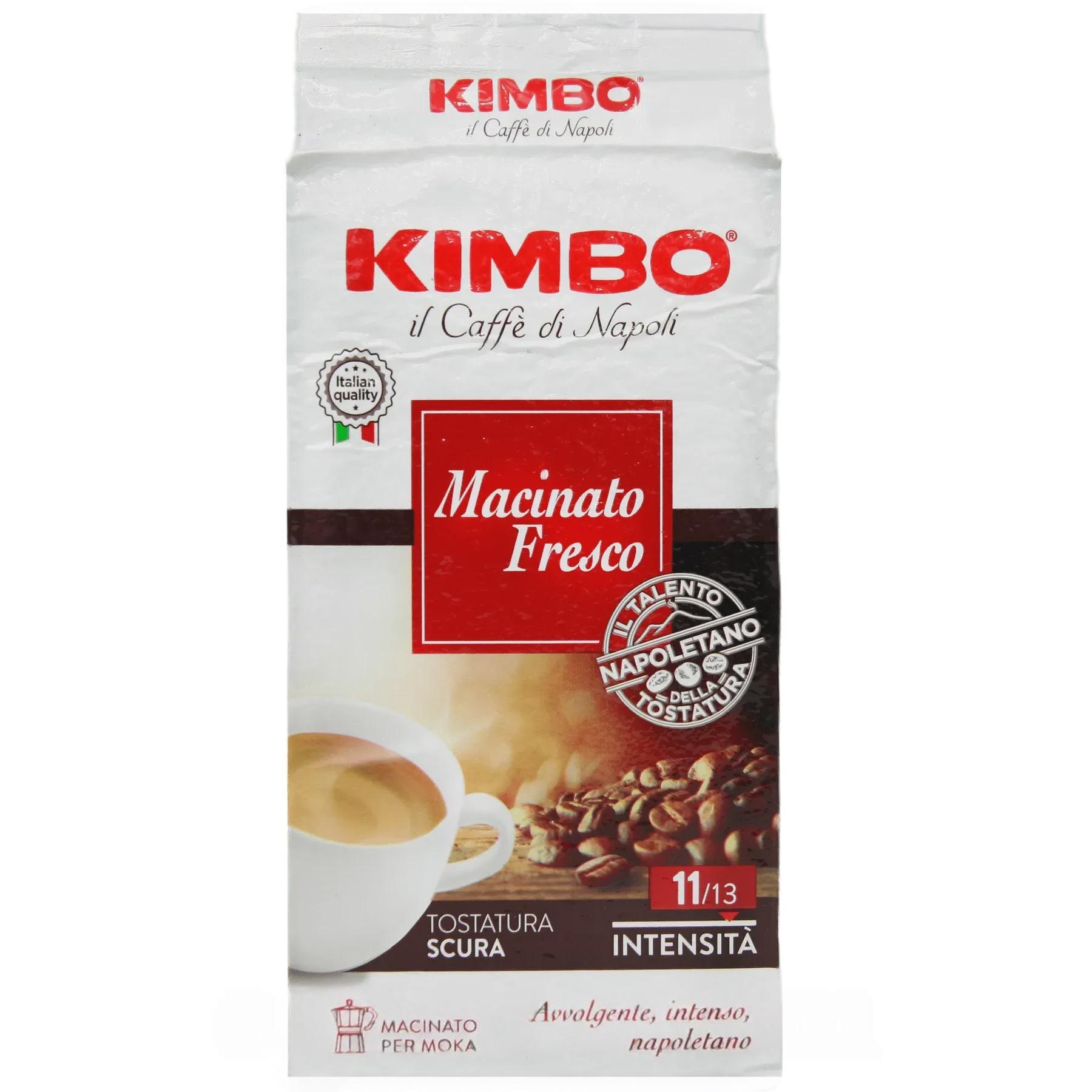 Кава мачінато фреско (мелена) Кімбо Kimbo macinato fresco 250g Кава мачінато фреско (мелена) Кімбо Kimbo macinato fresco 250g