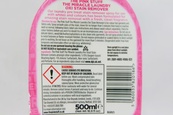 Спрей для удаления пятен Пинк Стаф для белых и цветных тканей The Pink Stuff 500ml. Изображение №2 Спрей для удаления пятен Пинк Стаф для белых и цветных тканей The Pink Stuff 500ml. Изображение №2