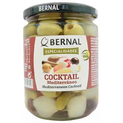 Оливки без косточки коктейль Бернал Bernal cocktail 250/436g Оливки без косточки коктейль Бернал Bernal cocktail 250/436g
