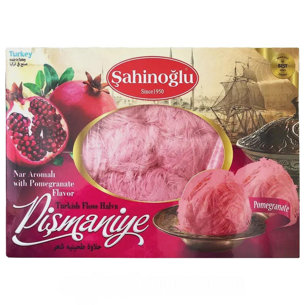Пішманіє (халва) повітряна з гранатом Сахіноглу Sahinoglu 240g Пішманіє (халва) повітряна з гранатом Сахіноглу Sahinoglu 240g