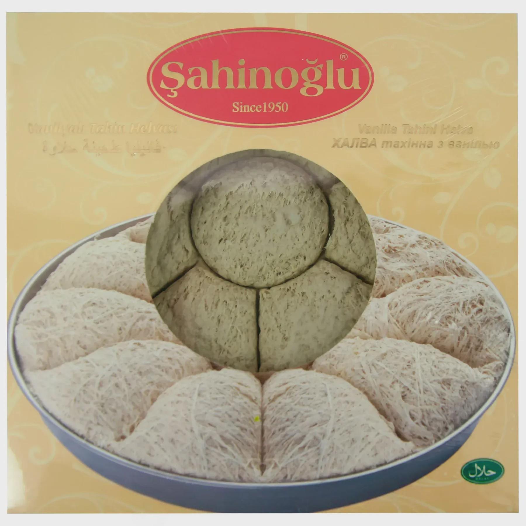 Пішманіє (халва) тахінна з ваніллю Сахіноглу Sahinoglu 350g Пішманіє (халва) тахінна з ваніллю Сахіноглу Sahinoglu 350g