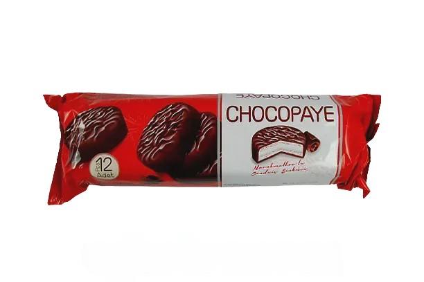 Печенье с маршмэллоу в глазури Чокопай Chocopaye 216g Печенье с маршмэллоу в глазури Чокопай Chocopaye 216g