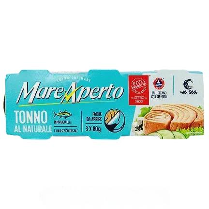 Тунець у власному соці Маре Аперто Mare Aperto al naturale 80g Тунець у власному соці Маре Аперто Mare Aperto al naturale 80g