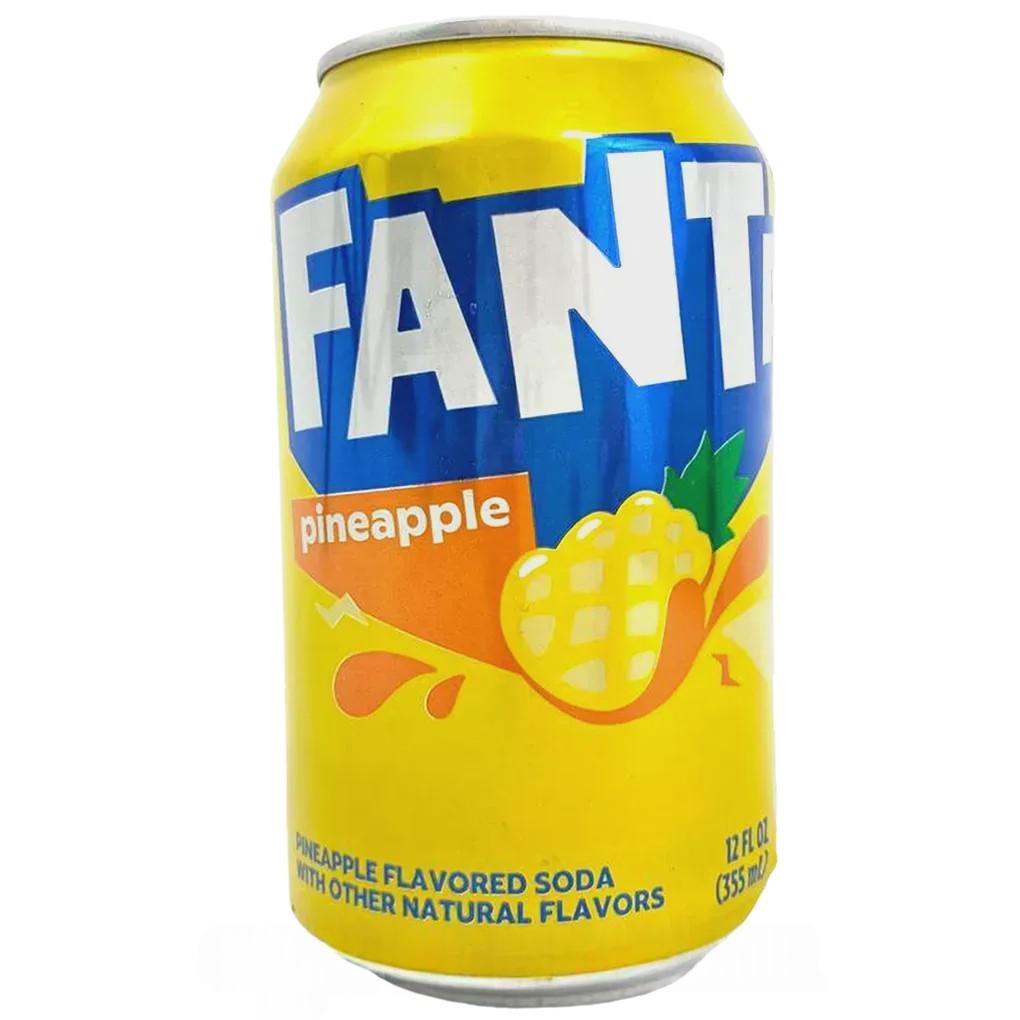 Напиток газированный ананас Фанта Fanta pineapple ж/б 355ml Напиток газированный ананас Фанта Fanta pineapple ж/б 355ml