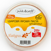 Паста для шугаринга бандажная Silk & Soft 250 г №03, натуральная. Изображение №3