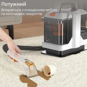 Миючий пилосос для чищення килимів, диванів, салона авто Domotec MS-4415 4200Вт 1080мл. Зображення №5 Миючий пилосос для чищення килимів, диванів, салона авто Domotec MS-4415 4200Вт 1080мл. Зображення №5