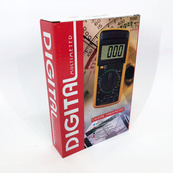 Мультиметр цифровий тестер Digital Multimeter DT9205A зі звуком, для автомобіля, гарний мультиметр. Зображення №9