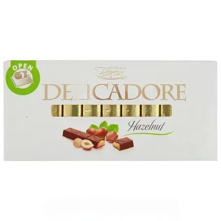 Шоколад молочный с фундуком Барон Деликадоре Baron Delicadore hazelnut 200g Шоколад молочный с фундуком Барон Деликадоре Baron Delicadore hazelnut 200g