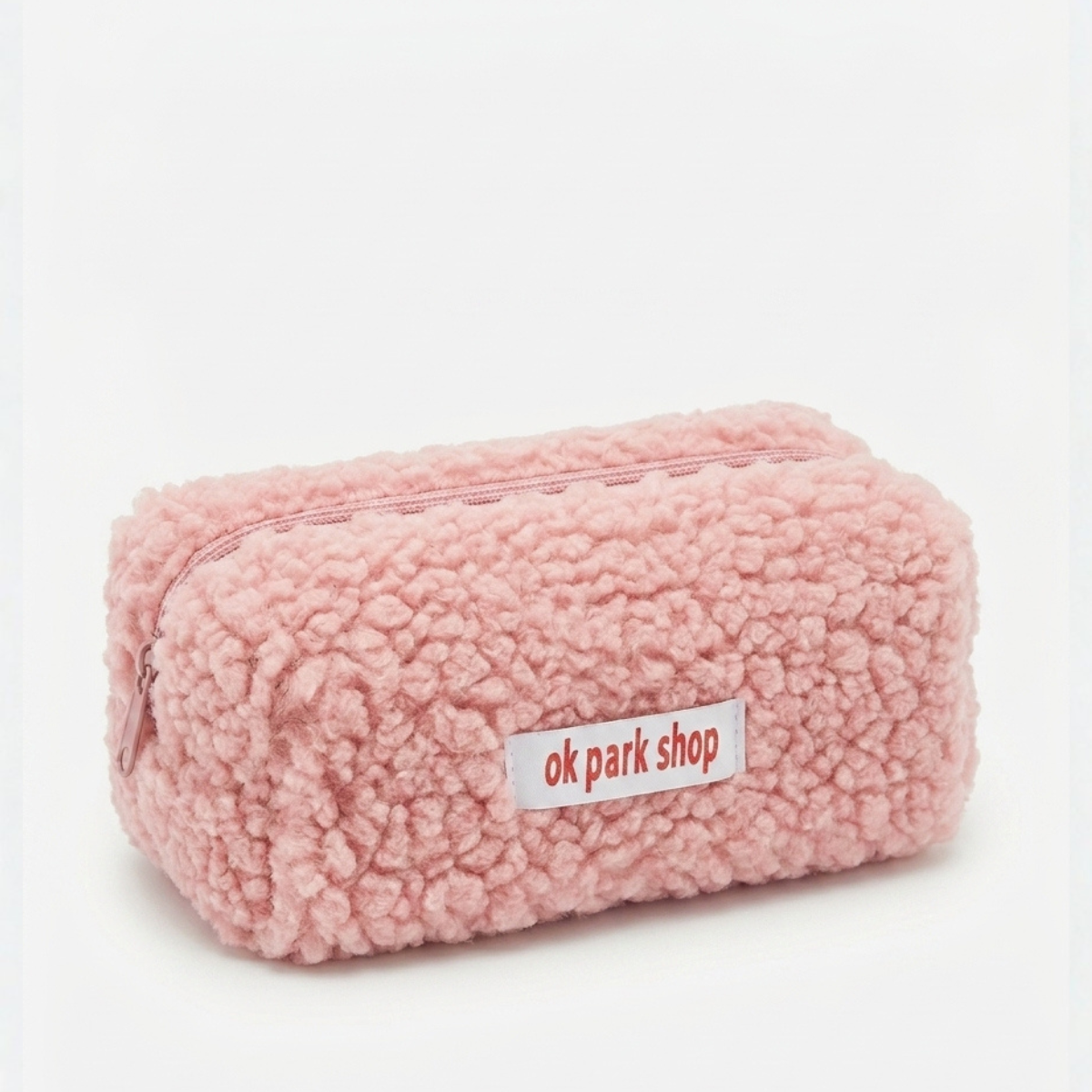Косметичка жіноча хутряна «Тедді» Beauty Luxury (WB-9002), Рожева Косметичка жіноча хутряна «Тедді» Beauty Luxury (WB-9002), Рожева