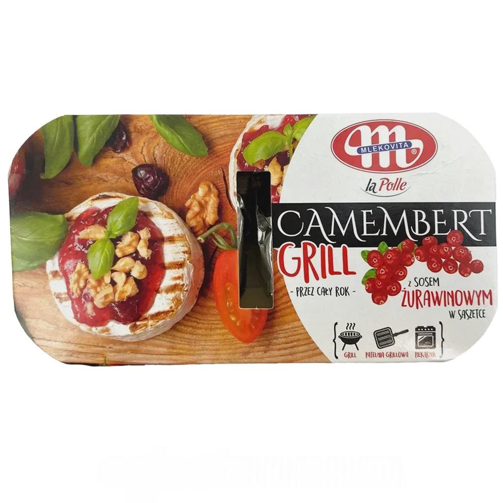 Сыр камамбер гриль с клюквенным соусом Ла Полле Млековита Mlekovita Camembert grill 2*125g Сыр камамбер гриль с клюквенным соусом Ла Полле Млековита Mlekovita Camembert grill 2*125g