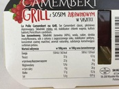 Сыр камамбер гриль с клюквенным соусом Ла Полле Млековита Mlekovita Camembert grill 2*125g. Изображение №2 Сыр камамбер гриль с клюквенным соусом Ла Полле Млековита Mlekovita Camembert grill 2*125g. Изображение №2