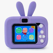Детский цифровой фотоаппарат X900 Rabbit Цвет: фиолетовый. Изображение №3 Детский цифровой фотоаппарат X900 Rabbit Цвет: фиолетовый. Изображение №3