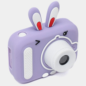 Детский цифровой фотоаппарат X900 Rabbit Цвет: фиолетовый. Изображение №6 Детский цифровой фотоаппарат X900 Rabbit Цвет: фиолетовый. Изображение №6