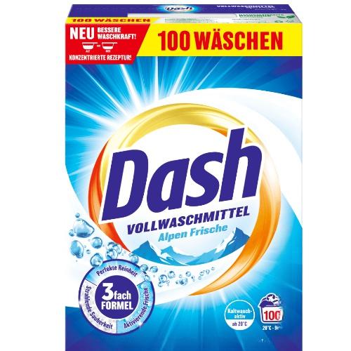 DASH Сухой порошок VOLL PULVER 100стирок XXL 5kg DASH Сухой порошок VOLL PULVER 100стирок XXL 5kg