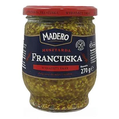 Гірчиця французька Мадеро Madero Francuska 270g Гірчиця французька Мадеро Madero Francuska 270g