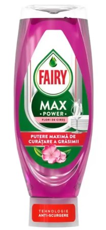 Средство для мытья посуды Fairy Max Power Flori de Cires 730 мл Средство для мытья посуды Fairy Max Power Flori de Cires 730 мл