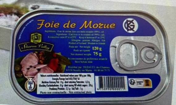 Печень трески Foie de Morue 120 г Печень трески Foie de Morue 120 г