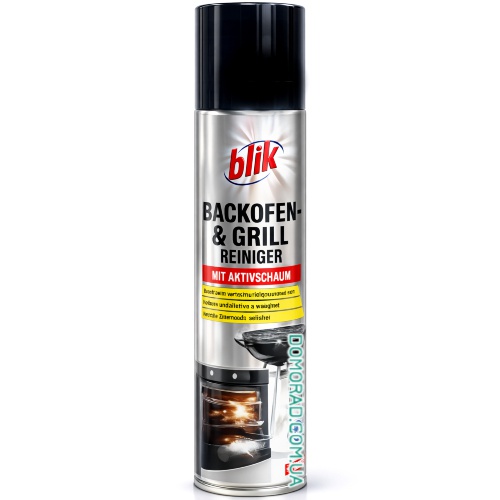 Пена для духовок и грилей Blik Backofen- & Grill Reiniger 500 мл Пена для духовок и грилей Blik Backofen- & Grill Reiniger 500 мл