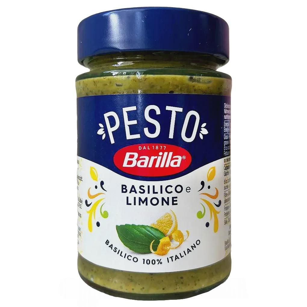 Соус песто базилик и лимон Барилла Barilla basilico limone 190g Соус песто базилик и лимон Барилла Barilla basilico limone 190g