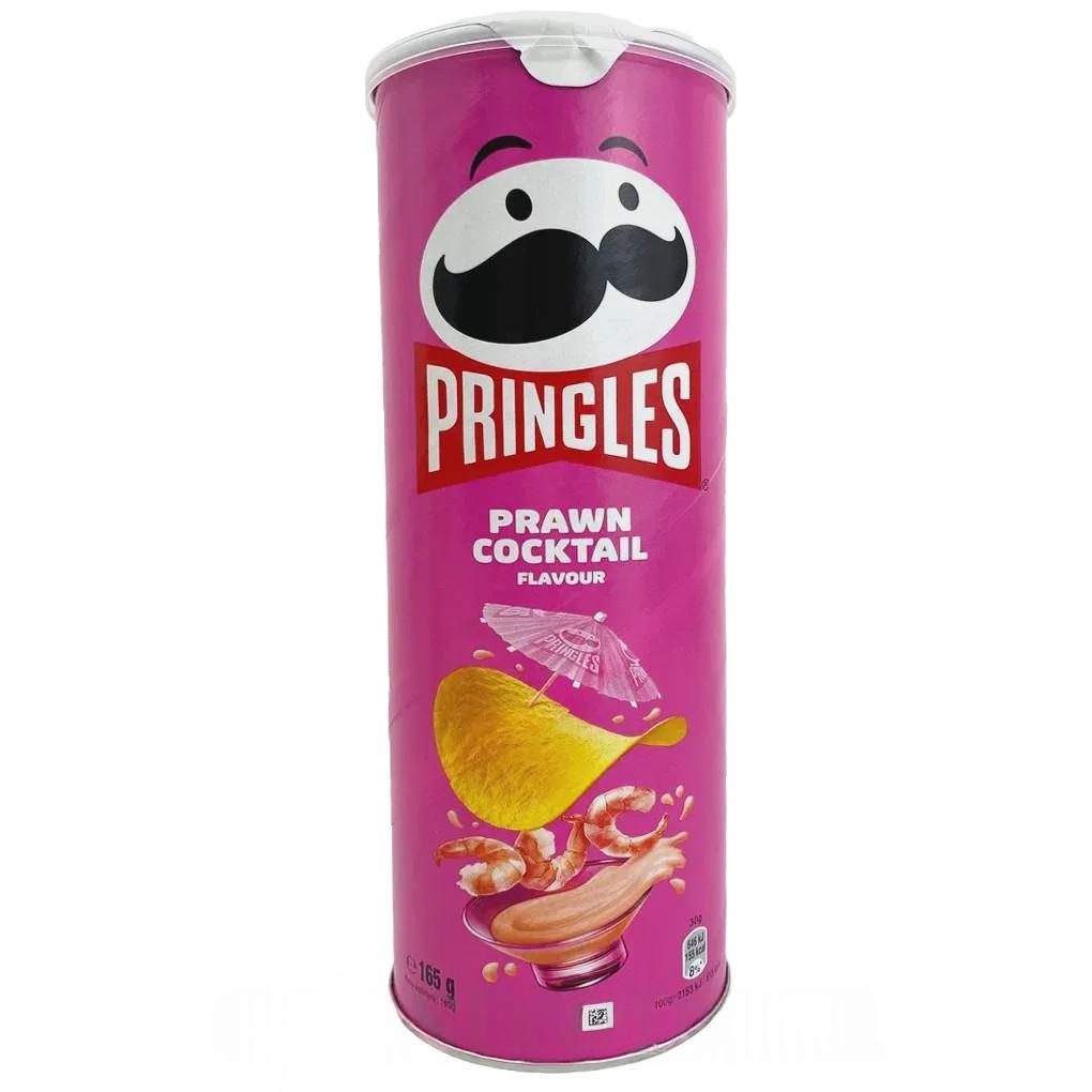 Чипси коктейль з креветок Прінглс Pringles prawn cocktail 165g Чипси коктейль з креветок Прінглс Pringles prawn cocktail 165g
