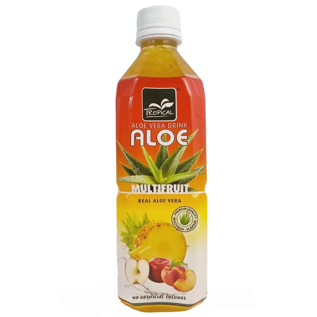 Напій алое і мультифрукт Тропікал Tropical aloe vera multifruits 500ml Напій алое і мультифрукт Тропікал Tropical aloe vera multifruits 500ml