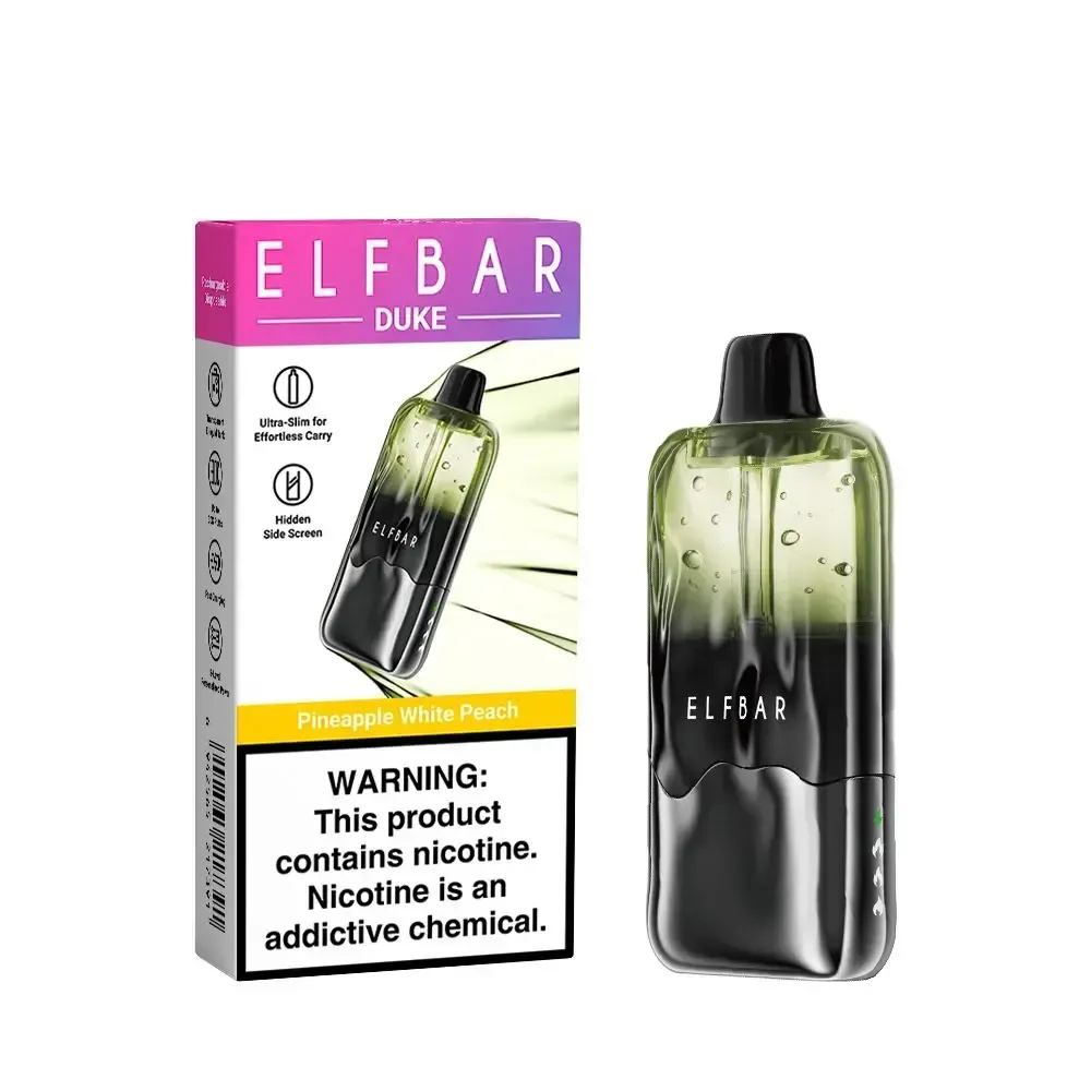 Elf Bar DUKE 30000 Pineapple White Peach (Ананасово-персиковый микс) Elf Bar DUKE 30000 Pineapple White Peach (Ананасово-персиковый микс)