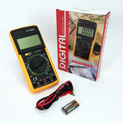 Мультиметр цифровий тестер Digital Multimeter DT9205A зі звуком, для автомобіля, гарний мультиметр. Зображення №2