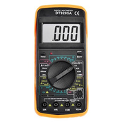Мультиметр цифровий тестер Digital Multimeter DT9205A зі звуком, для автомобіля, гарний мультиметр. Зображення №3