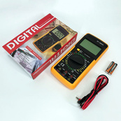 Мультиметр цифровий тестер Digital Multimeter DT9205A зі звуком, для автомобіля, гарний мультиметр. Зображення №5