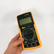 Мультиметр цифровий тестер Digital Multimeter DT9205A зі звуком, для автомобіля, гарний мультиметр. Зображення №6