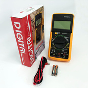 Мультиметр цифровий тестер Digital Multimeter DT9205A зі звуком, для автомобіля, гарний мультиметр. Зображення №9